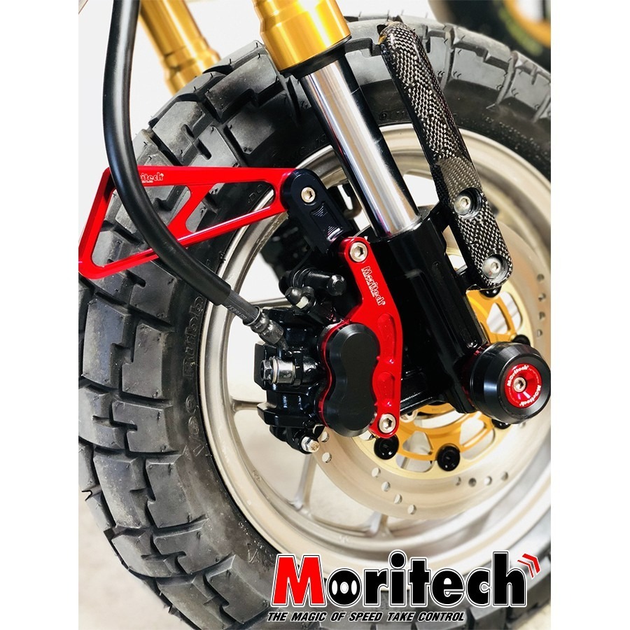 預購 Monkey125 猴子 前煞車油管 油管保護 油管支架 H2C Moritech REVOLUTINO 浩哥部品-細節圖9