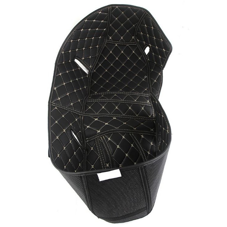 預購 本田 adv350 Forza350 車箱內襯 襯墊 高質感 黑金縫線 皮革 U-BOX 車箱 內襯 收納-細節圖2