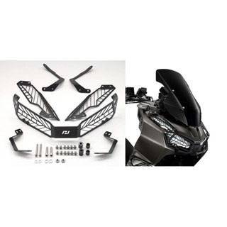 預購 H2C adv150 adv160 大燈護網 大燈罩 大燈護罩 大燈護片 護罩 護片 護網 HONDA 浩哥部品-細節圖2