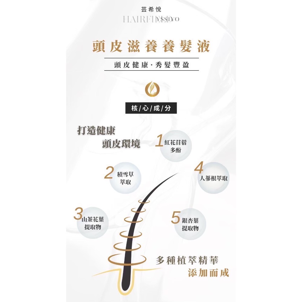 芸希悅｜頭皮滋養養髮液-細節圖4