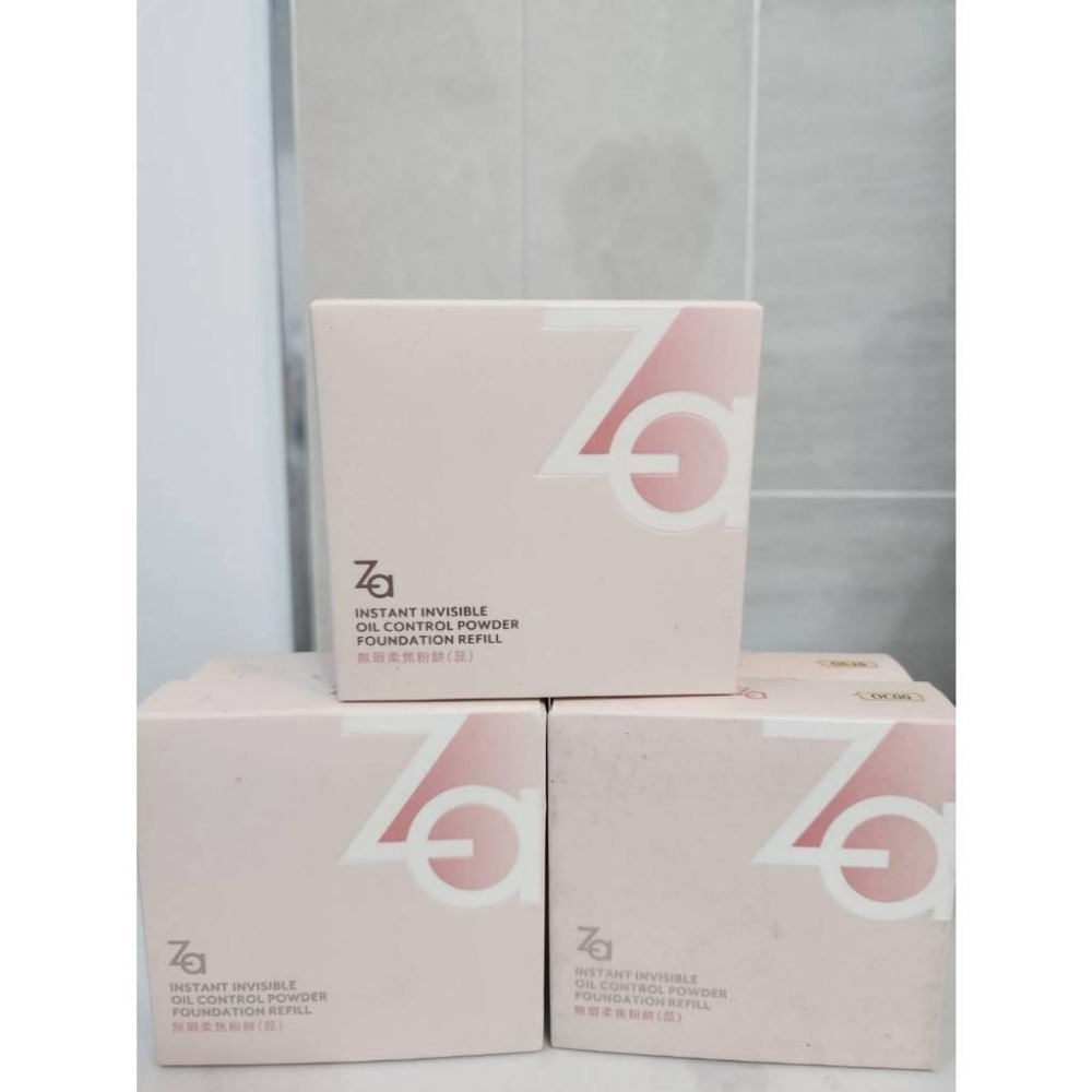 Za 無瑕柔焦粉餅蕊 7g (色號任選)- OC00 / OC10 盒損-細節圖4