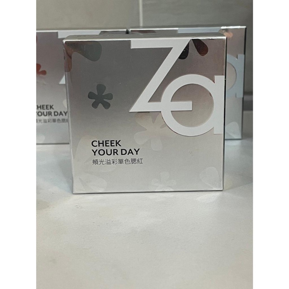 Za 頰光溢彩單色腮紅 5g /  Za快樂野餐 眼影盤 01  持色力 彩妝 ZA 自然 暈紅-細節圖2