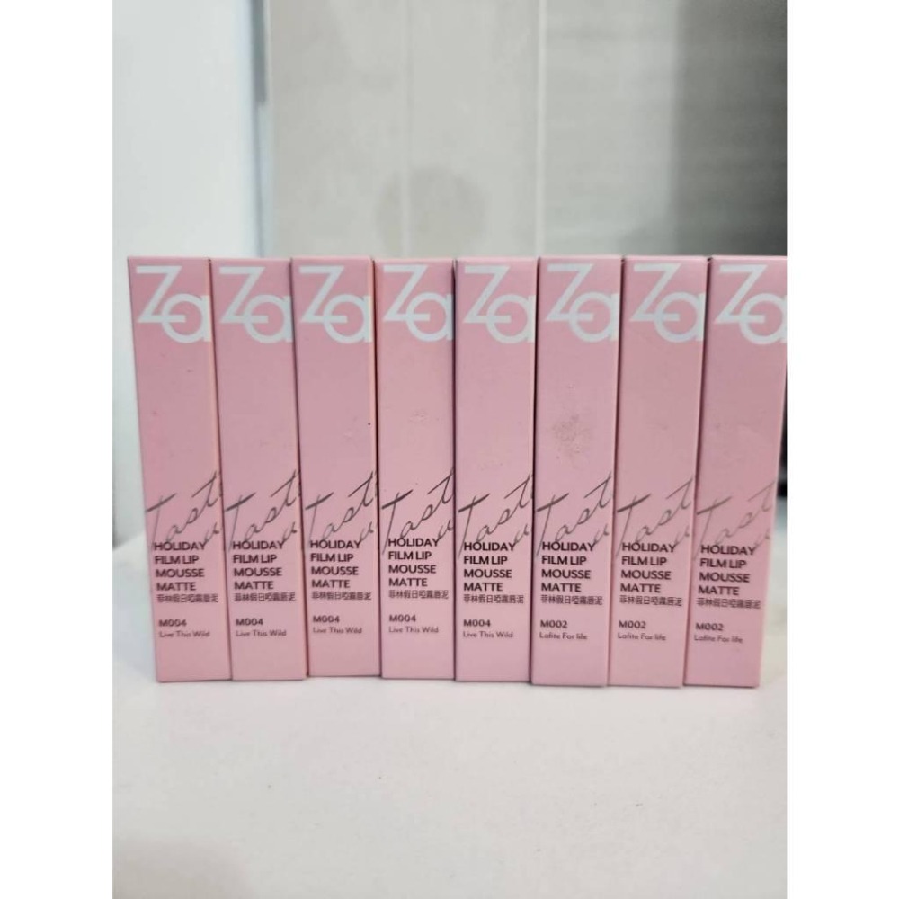 Za 菲林假日啞霧唇泥 2.4g-M004炙戀野莓 M002紅酒派對-細節圖6