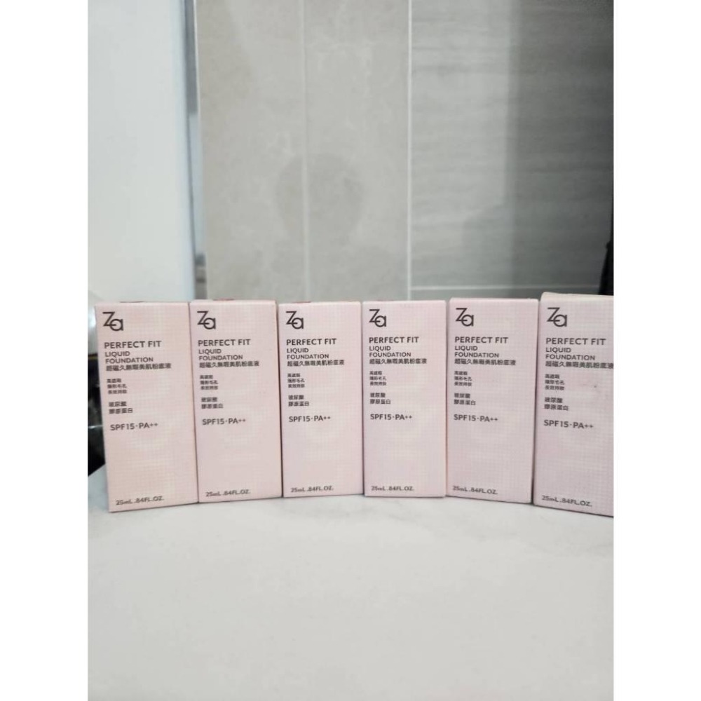Za 超磁久 無瑕美肌粉底液25ml (色號任選)  OC10 PO0W  PO20 ZA SPF15 PA++-細節圖4