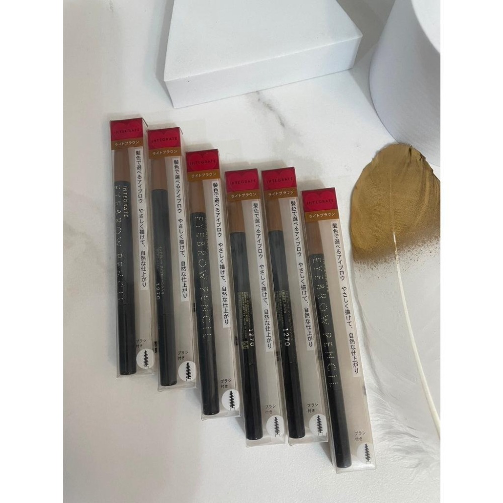 Za 細芯睛彩雙頭眉筆 ZA 灰棕色 柔棕色 煙灰色 / INTEGRATE極致完美速型眉筆(BR741)-細節圖2