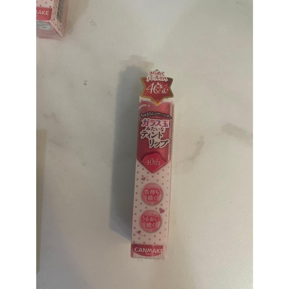 日本 CANMAKE 唇膏 玻璃光唇彩 唇蜜 唇膏  40週年限定色-細節圖2
