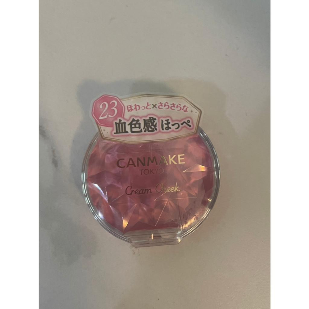 CANMAKE 腮紅霜 水潤柔光 腮紅霜/ 珠光腮紅 透感腮紅霜 唇頰兩用霜 腮紅膏 唇頰腮紅霜 CL01-細節圖4