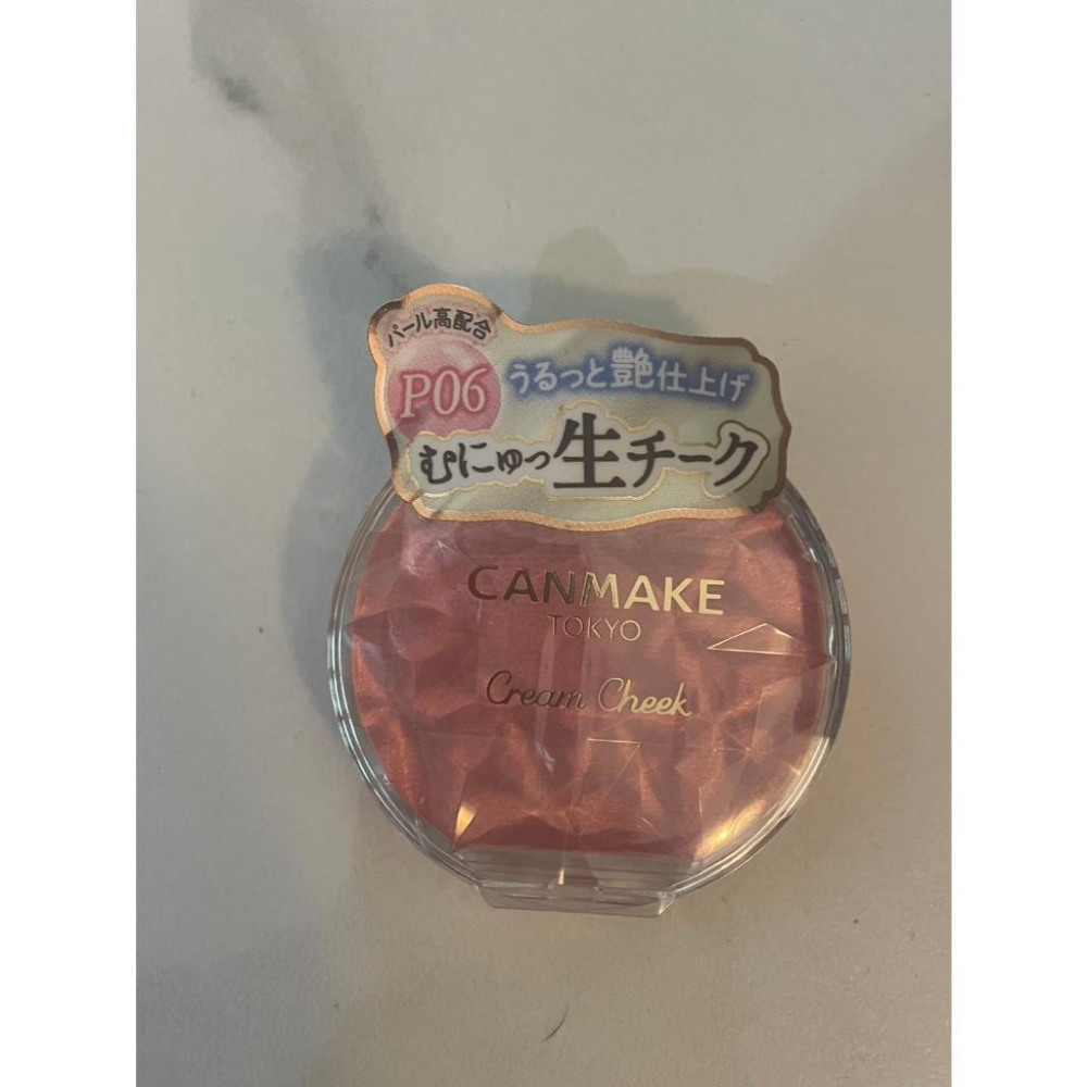 CANMAKE 腮紅霜 水潤柔光 腮紅霜/ 珠光腮紅 透感腮紅霜 唇頰兩用霜 腮紅膏 唇頰腮紅霜 CL01-細節圖5