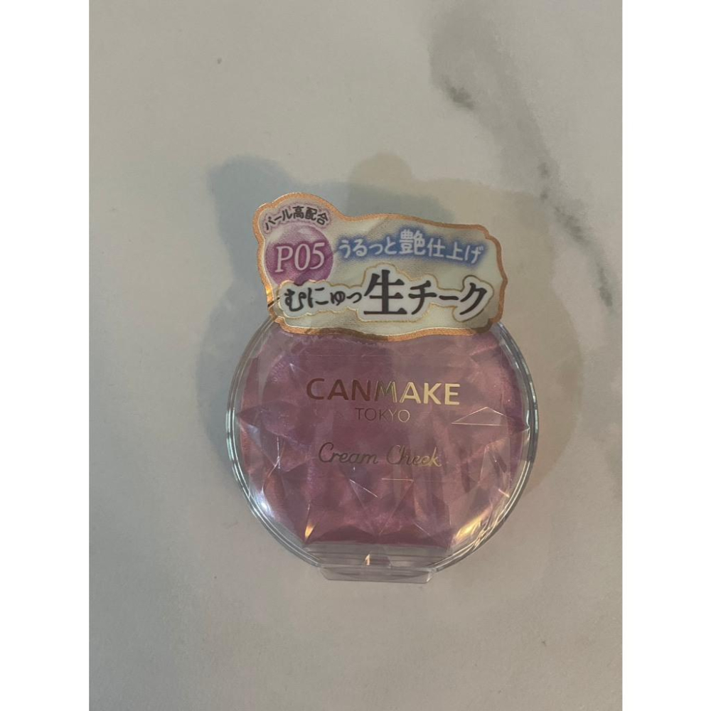 CANMAKE 腮紅霜 水潤柔光 腮紅霜/ 珠光腮紅 透感腮紅霜 唇頰兩用霜 腮紅膏 唇頰腮紅霜 CL01-細節圖7