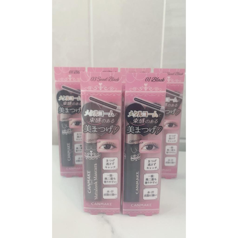 canmake 睫毛膏 金屬刷睫毛膏 束感睫毛膏 捲翹睫毛膏 超細金屬梳睫毛膏-細節圖2