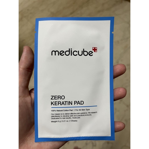 Medicube Zero 角質清潔棉 ZERO KERATIN PAD 角質清潔棉 臉部去角質