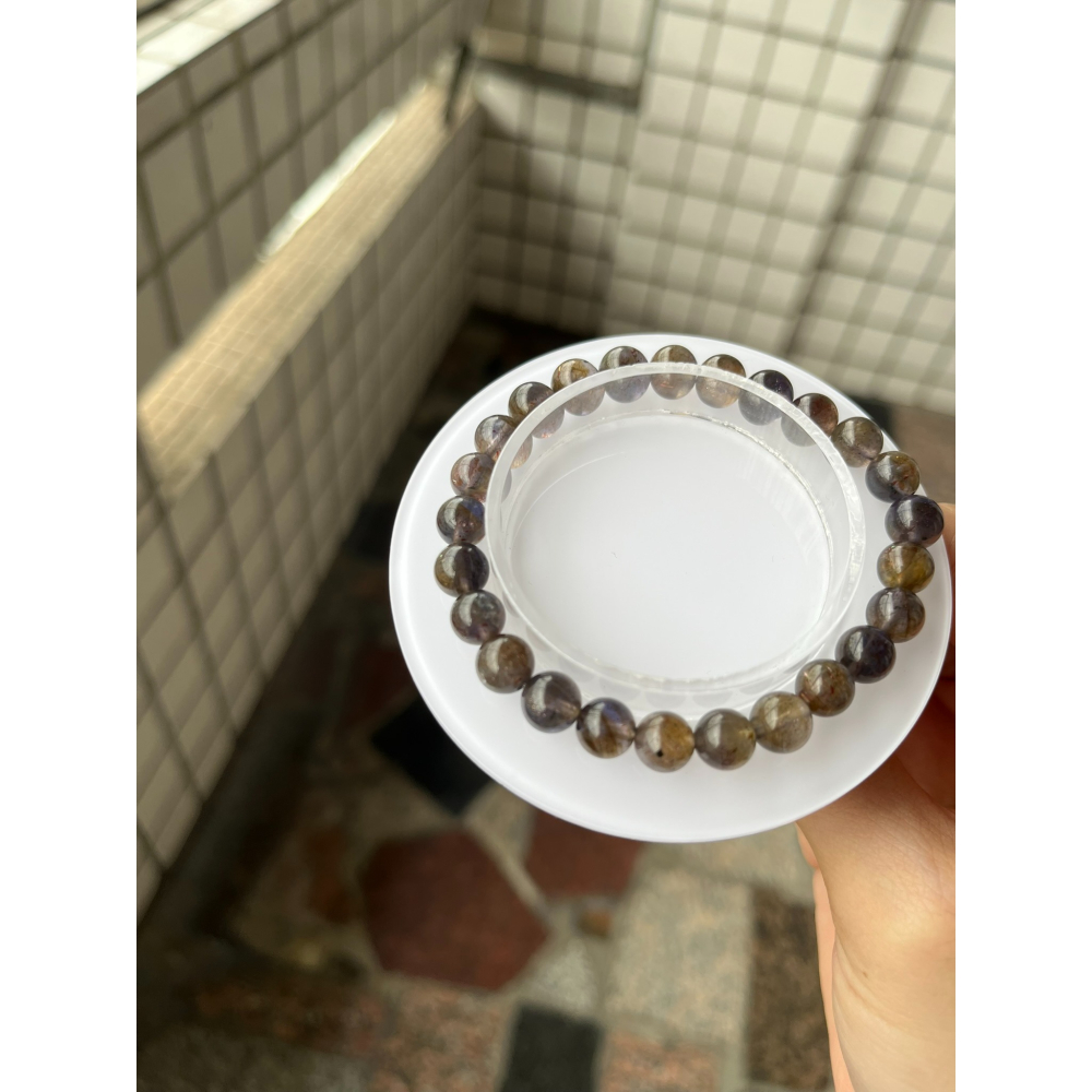 水晶手串讓藏，血滴堇青 7.5咪 手圍16-細節圖2