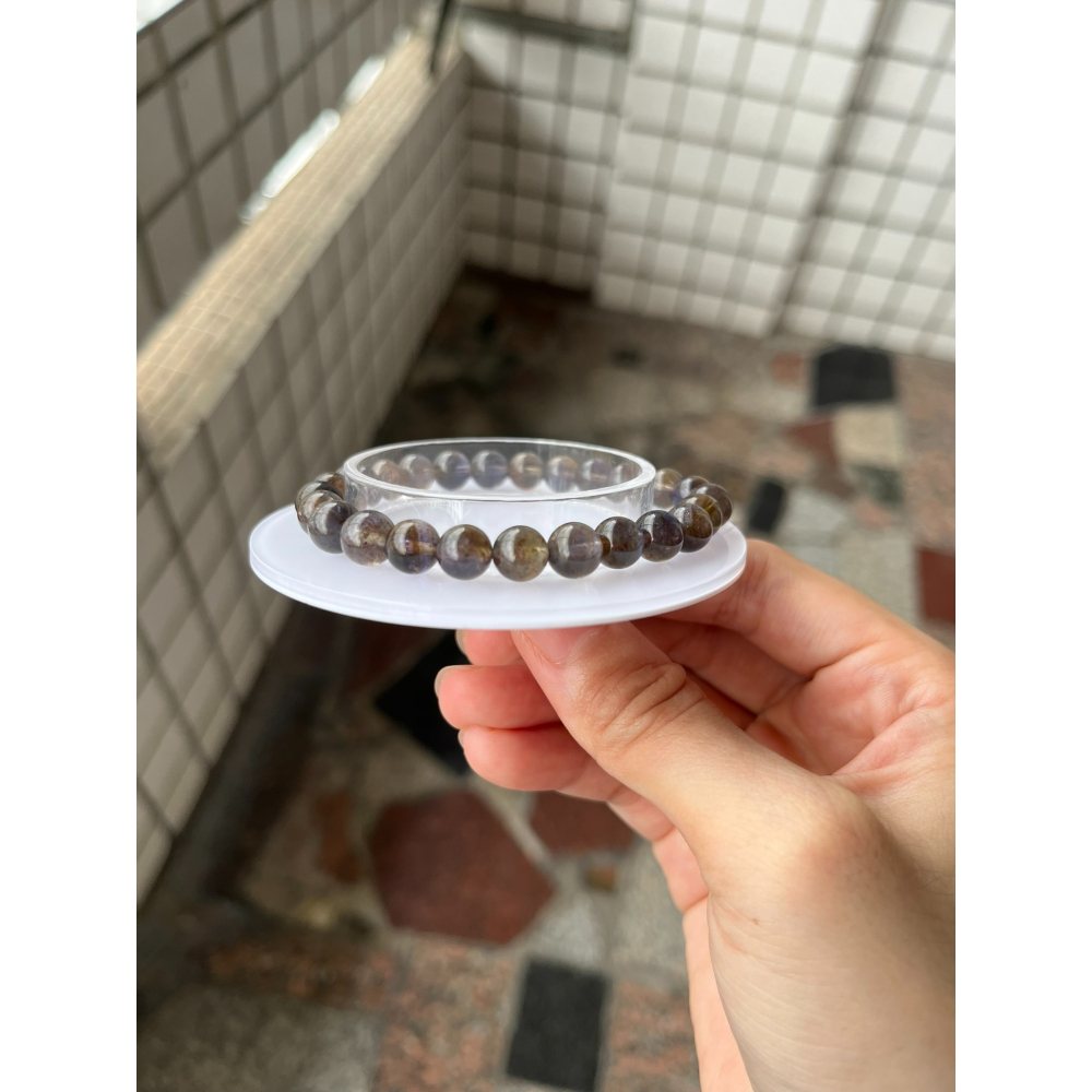 水晶手串讓藏，血滴堇青 7.5咪 手圍16-細節圖3