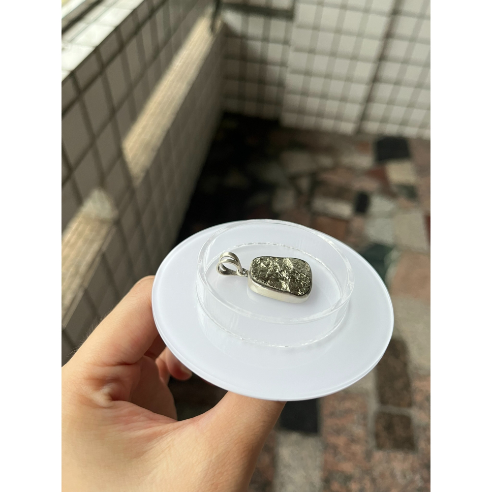 黃鐵礦吊墜  水晶吊墜讓藏  購買會再送拭銀棒一個 寶石王國-細節圖5