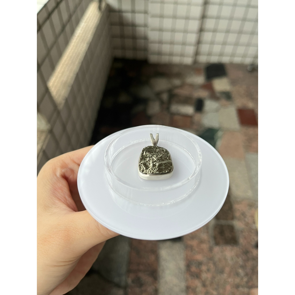 黃鐵礦吊墜  水晶吊墜讓藏  購買會再送拭銀棒一個 寶石王國-細節圖7