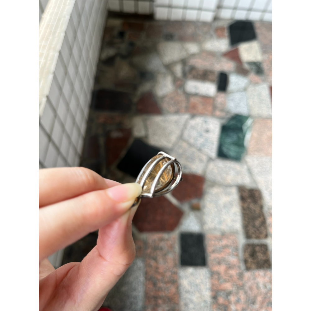 水滴型 鈦晶吊墜  水晶吊墜讓藏  購買會再送拭銀棒一個 寶石王國-細節圖5