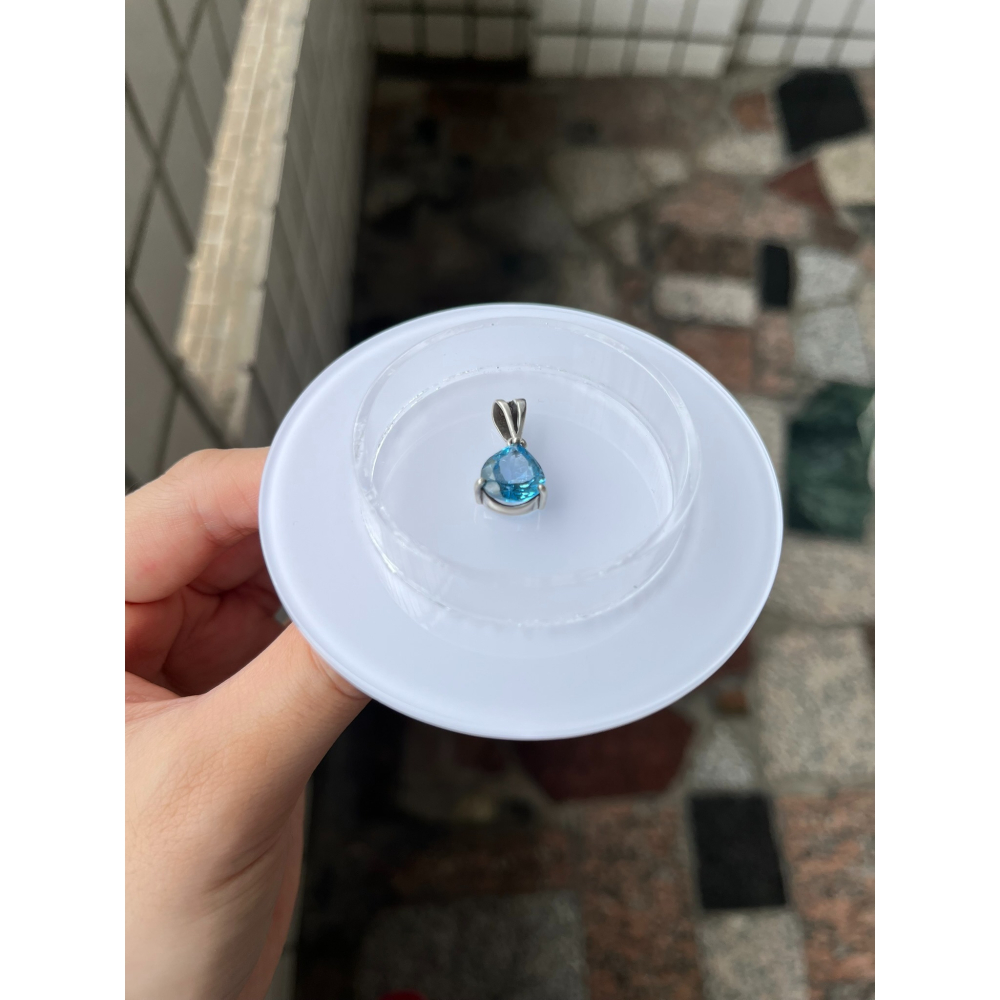 水滴型 拓帕石吊墜  水晶吊墜讓藏  購買會再送拭銀棒一個 寶石王國-細節圖3