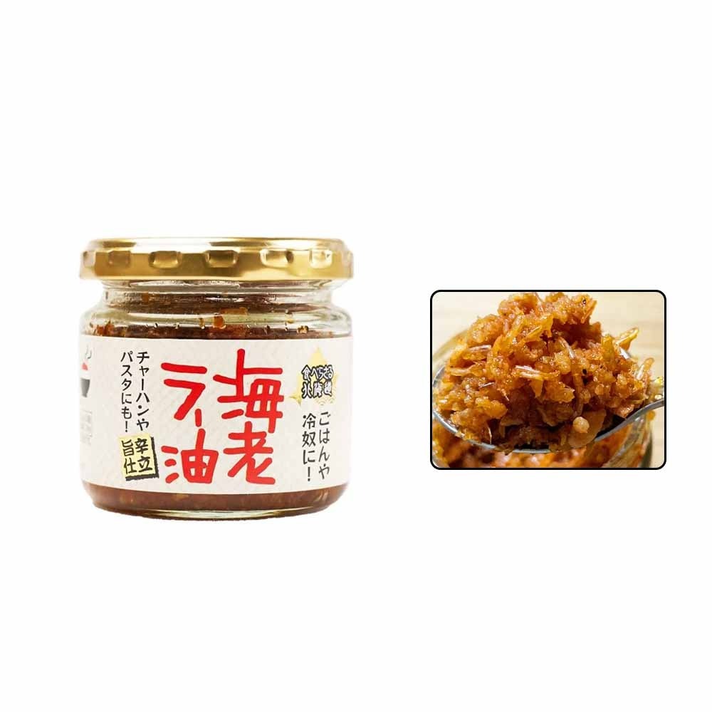 預購 日本 北海道 XO醬 扇貝醬 帆立醬 蝦醬 海老醬 拌飯 拌麵 日本萬用醬料 北海道辣油-細節圖3