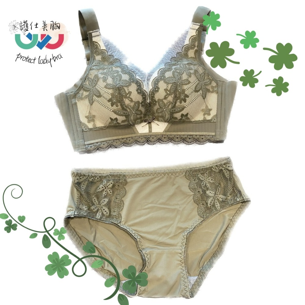 【護仕美胸】藏紅花無鋼圈機能調整型內衣826-規格圖8