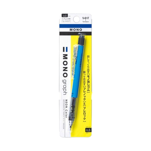 【現貨】日本🇯🇵TOMBOW 蜻蜓 MONO graph 自動鉛筆 0.5mm｜蜻蜓牌自動筆芯｜附旋轉橡皮擦｜多色-規格圖11