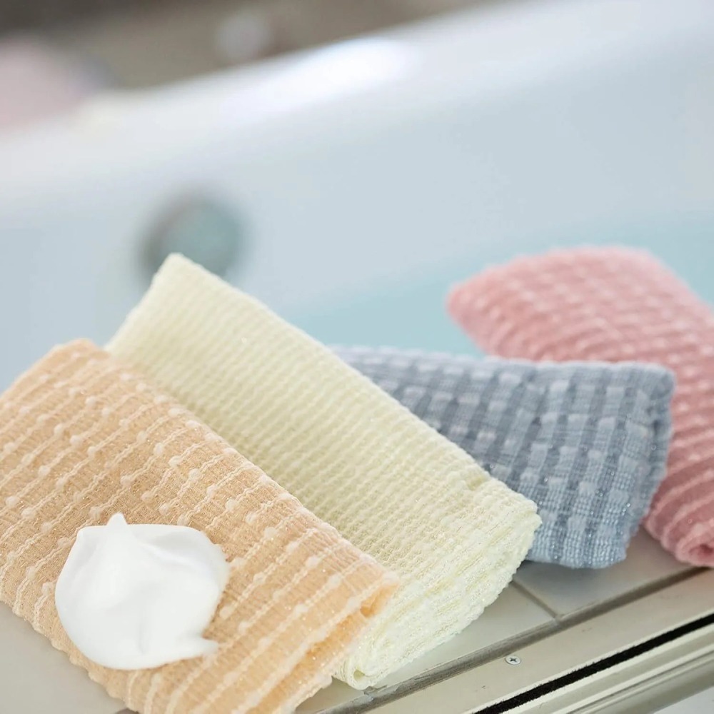 【現貨】【日本製🇯🇵】 Aisen SPA級極細纖維 泡沫綿密 沐浴巾 搓澡巾 洗澡巾｜泡沫綿密・清爽觸感・耐用-細節圖2