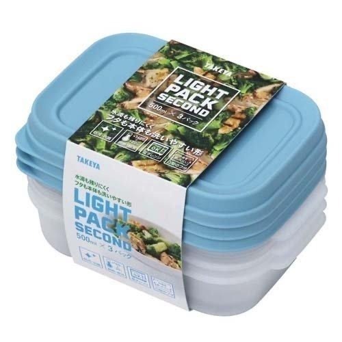 【現貨】【日本製🇯🇵】TAKEYA 保鮮盒｜可微波加熱｜可堆疊收納｜多尺寸組合 冷凍庫保鮮 冰箱收納 冷凍收納-細節圖9