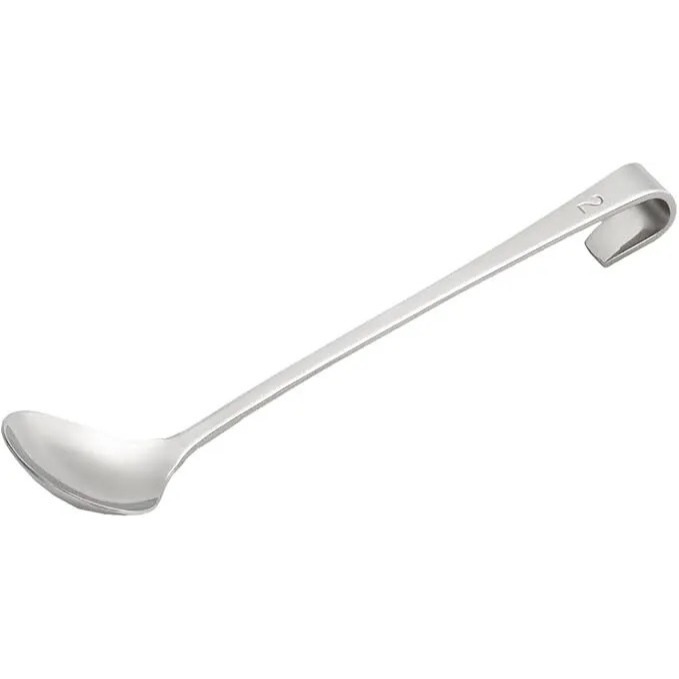 【現貨】【日本製🇯🇵】 吉川 yoshikawa 不鏽鋼掛勾長柄湯匙｜燕市工藝 一體成形設計 長柄匙 味匙-細節圖8