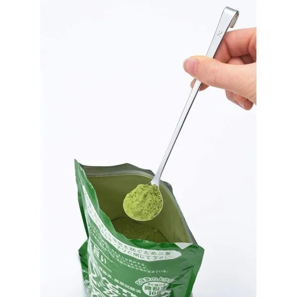 【現貨】【日本製🇯🇵】 吉川 yoshikawa 不鏽鋼掛勾長柄湯匙｜燕市工藝 一體成形設計 長柄匙 味匙-細節圖4