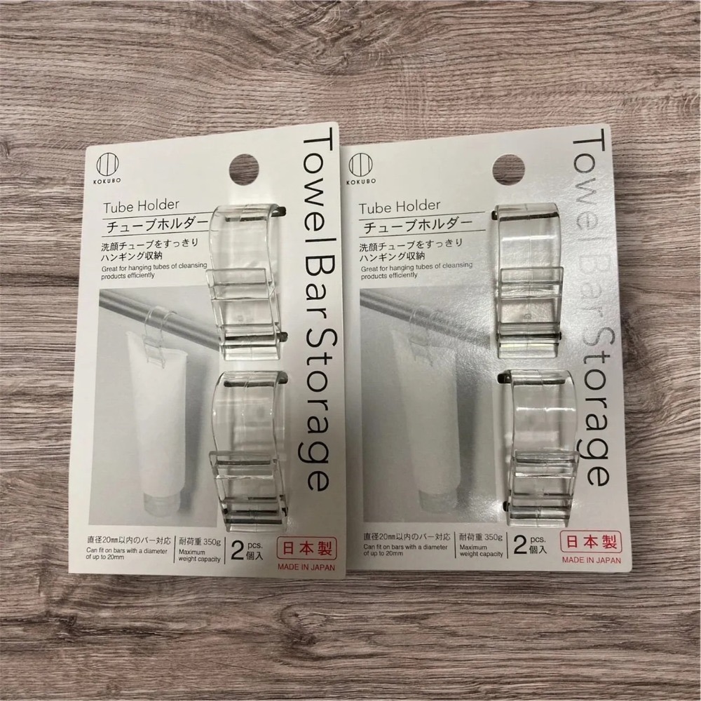 【現貨】【正品】日本製🇯🇵 日本小久保 浴室收納收納夾 裝飾用掛勾 網掛勾 透明掛勾 透明夾 收納夾 浴室收納架-規格圖11