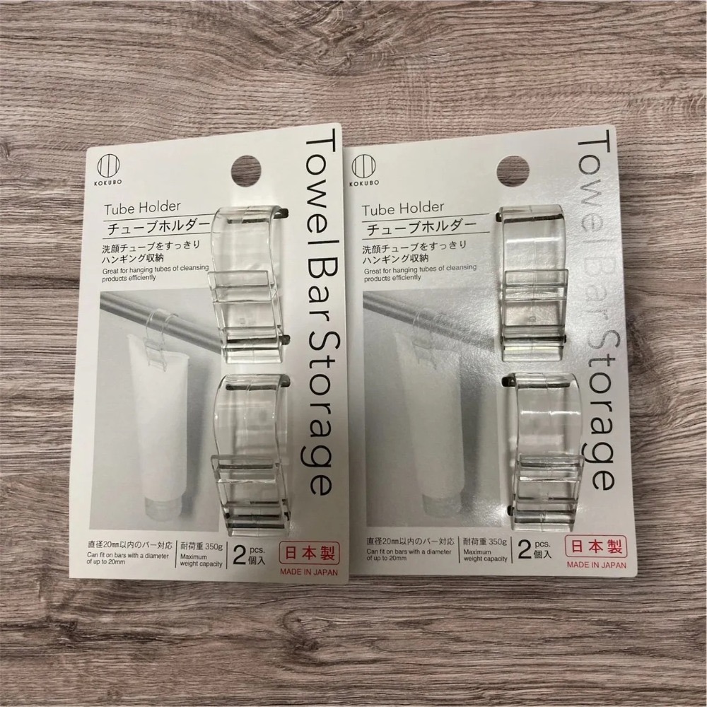 【現貨】【正品】日本製🇯🇵 日本小久保 浴室收納收納夾 裝飾用掛勾 網掛勾 透明掛勾 透明夾 收納夾 浴室收納架-規格圖11