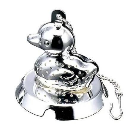 濾茶器 – 水鴨造型銀色