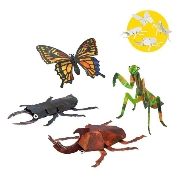 【現貨】【日本製🇯🇵】HACOMO egg 立體摺紙遊戲系列 ｜STEM 教育｜兒童DIY手作 × 親子創意勞作兒童-細節圖2