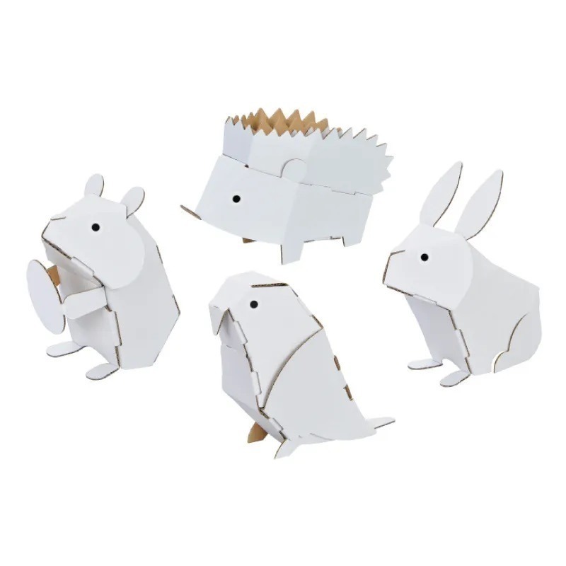 【現貨】【日本製🇯🇵】HACOMO egg 立體摺紙遊戲系列 ｜STEM 教育｜兒童DIY手作 × 親子創意勞作兒童-細節圖5