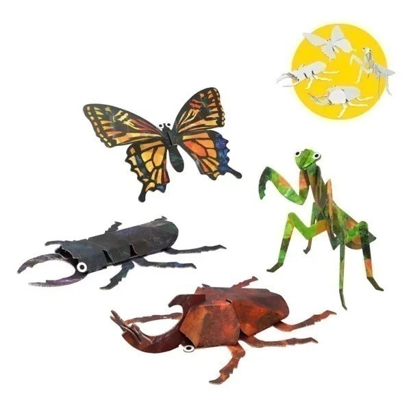 【現貨】【日本製🇯🇵】HACOMO egg 立體摺紙遊戲系列 ｜STEM 教育｜兒童DIY手作 × 親子創意勞作兒童-規格圖11