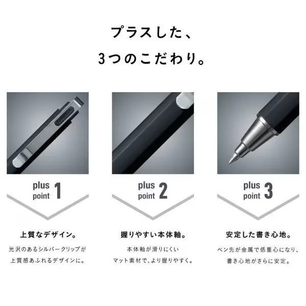 【現貨】【日本製🇯🇵】文具大賞SAKURA iD plus 0.5mm 原子筆｜按壓式中性筆｜沉穩設計×順暢-細節圖6