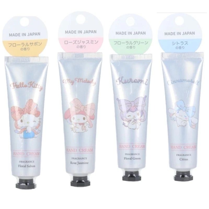 【現貨】【日本製🇯🇵】 三麗鷗保濕護手霜 Hello Kitty｜美樂蒂 Melody｜Kuromi 庫洛米 大耳狗-細節圖6