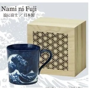 【現貨】【 日本製🇯🇵】美濃燒｜葛飾北斎「神奈川沖浪裏」系列｜豆皿・馬克杯｜藝術美感 × 日本餐具 橡皮擦 禮物-細節圖10