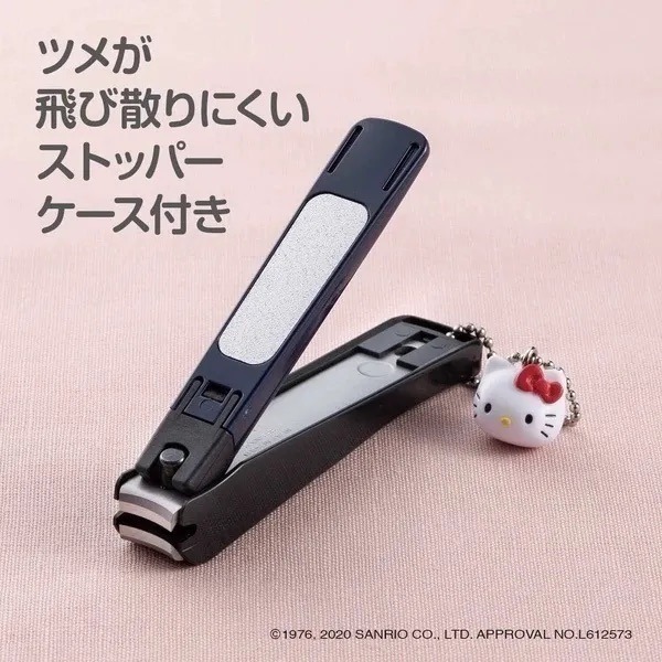 【現貨】【日本製🇯🇵】貝印 KAI × Hello Kitty 聯名指甲剪｜日本製造・可愛實用・隨身好攜帶-細節圖4