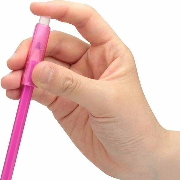 【現貨】SONIC 按壓式保護套 6入＋CUPOT 三角握筆器筆蓋 3入｜多款鉛筆適用｜日本品牌|握筆練習| 筆蓋-細節圖4