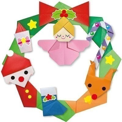 【現貨】【日本製🇯🇵 】日本TOYO 聖誕節造型色紙 聖誕節摺紙 日本色紙 耶誕節色紙 耶誕色紙 聖誕色紙-細節圖4