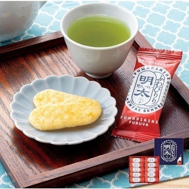 【現貨】【日本製🇯🇵 】FUKUYA 福屋明太子仙貝 日本米果 明太子米果 日本仙貝 博多明太子 自用送禮兩相宜-細節圖6