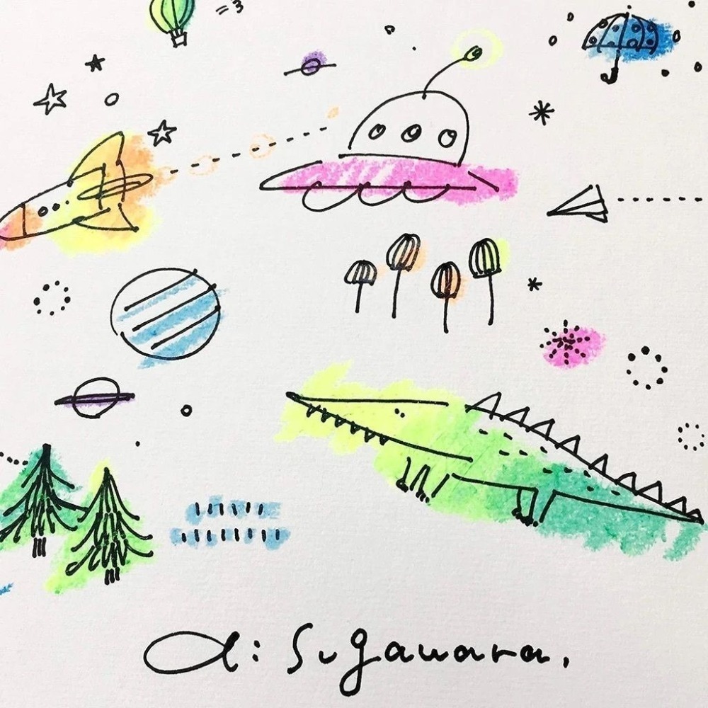 【現貨】【日本製🇯🇵 】KOKUYO 國譽 螢光蠟筆｜夜光蠟筆 夜光效果｜瑩光蠟筆｜親子共玩推薦-細節圖3