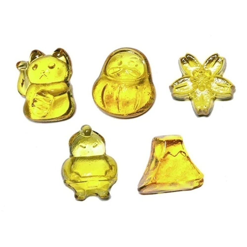 【現貨】日本製🇯🇵 野州 和風福神吉祥物造型開運黃金糖 |達摩|招財貓|櫻花|富士山|不倒翁|日本糖果|日本黃金糖-規格圖8