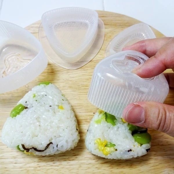 【現貨】日本製🇯🇵 小久保KOKUBO三角飯團大+小 飯團模具 飯糰工具 手作飯團 三角飯團 三角飯糰工具 模具-細節圖3