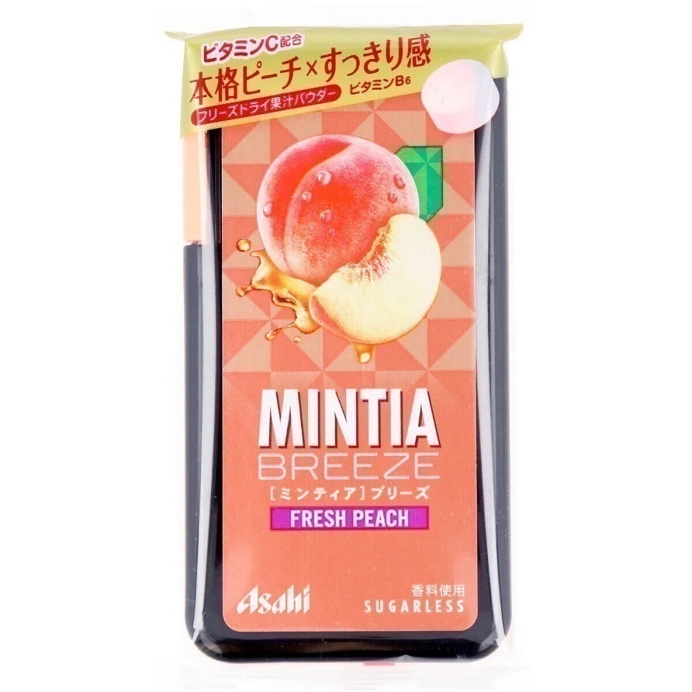 【現貨 正品】日本製 🇯🇵 Asahi 朝日 MINTIA 清涼薄荷錠｜BREEZE 系列 30粒／果香系列 50粒-細節圖5