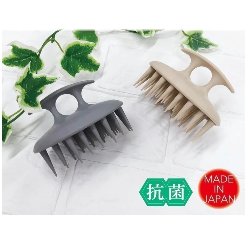 【現貨】【日本製🇯🇵】 VeSS 頭皮按摩洗髮梳 BEA-1200｜圓形設計｜溫和刷毛｜頭皮刷 洗髮梳 日本製造-細節圖6
