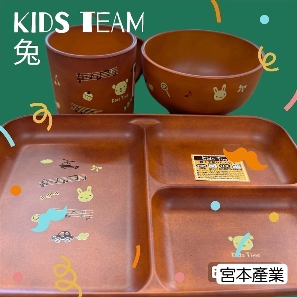 【歡迎聊聊 數量可調】【現貨 日本製🇯🇵】宮本產業 × MORIMORI 兒童分隔餐盤組｜可微波｜可洗碗機｜日本兒童-細節圖4