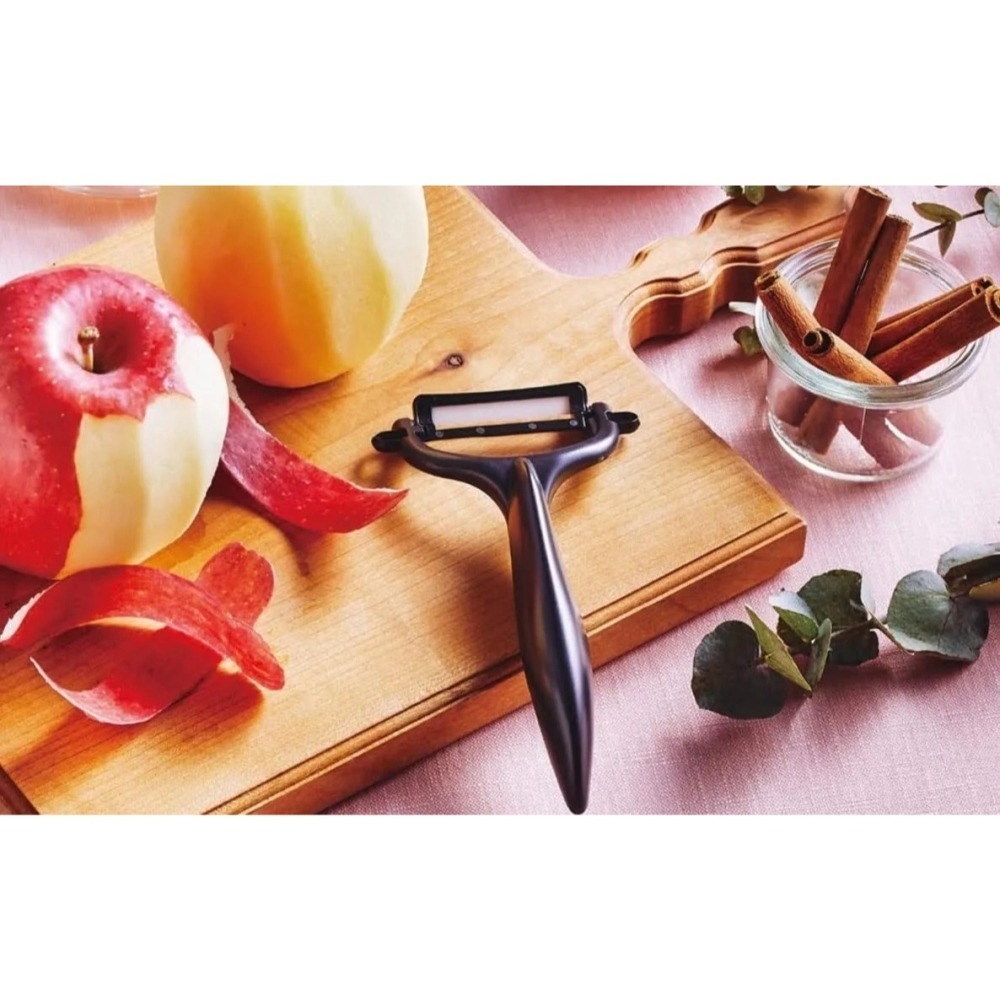 【現貨】【日本製🇯🇵】KYOCERA京瓷 陶瓷削皮刀 刮皮刀 削皮器｜輕巧鋒利 不易生鏽 易清洗 左右手適用-細節圖4