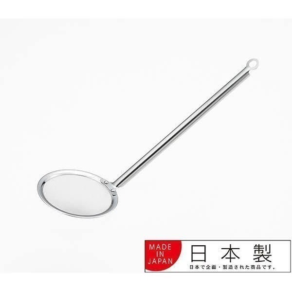 【現貨】【日本製🇯🇵】吉川 YOSHIKAWA 不鏽鋼濾網勺｜細網/打孔款｜火鍋撈渣 濾勺 撈沫勺-細節圖3