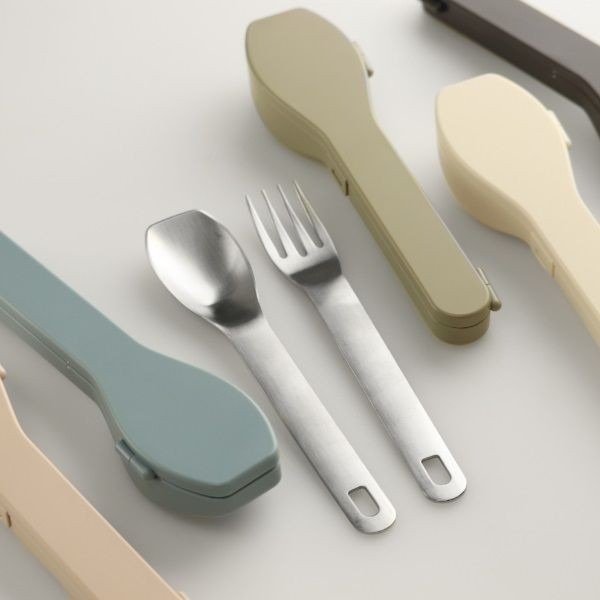 【現貨】【日本製🇯🇵】 IPPINSHA 環保不鏽鋼餐具組｜附收納盒 × 外出好幫手 × 可洗碗機 日本不鏽鋼餐具-細節圖6